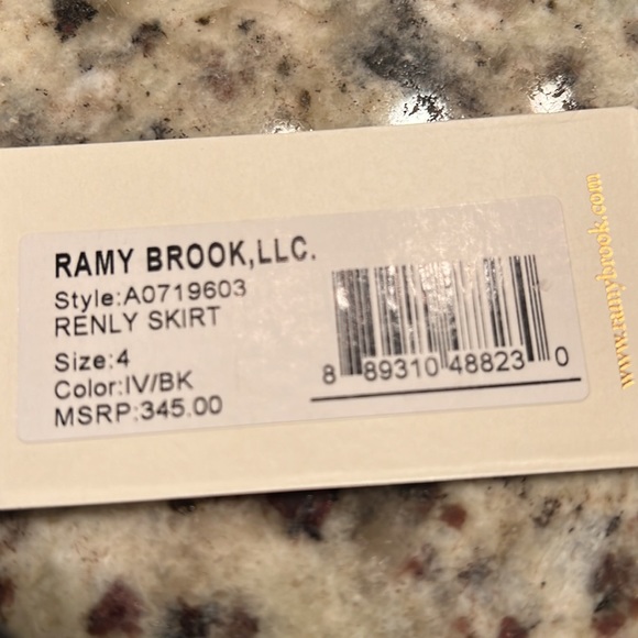 Ramy Brook New York mini skirt size 4 NWT - Picture 7 of 7